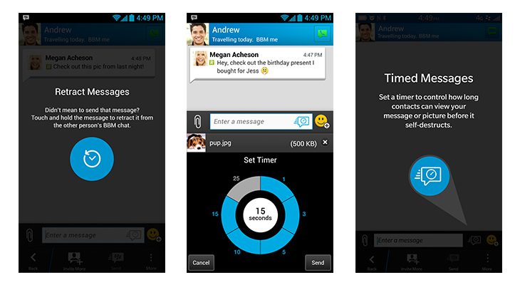 BBM Introduces New Privacy and Control Features