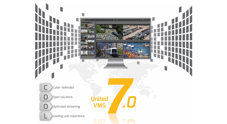 DVTEL United VMS 7.0 with IP-mmune Cyber Defense Suite