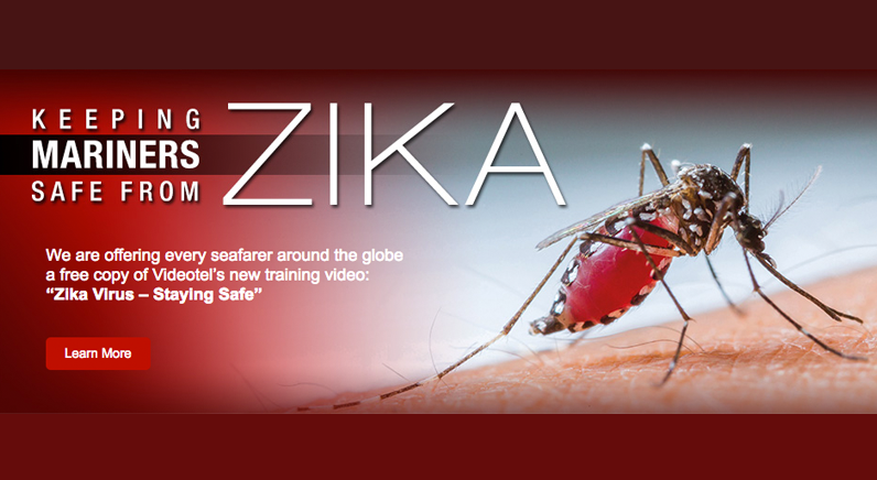 KVH Industries offer Videotel Zika virus safety video free to all mariners