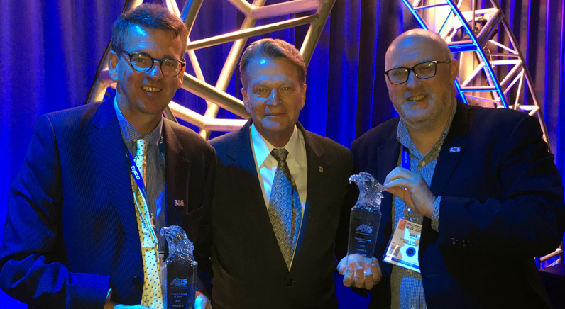 ASIS International awards for Mike Hurst, Martin Gill and UK Chapter