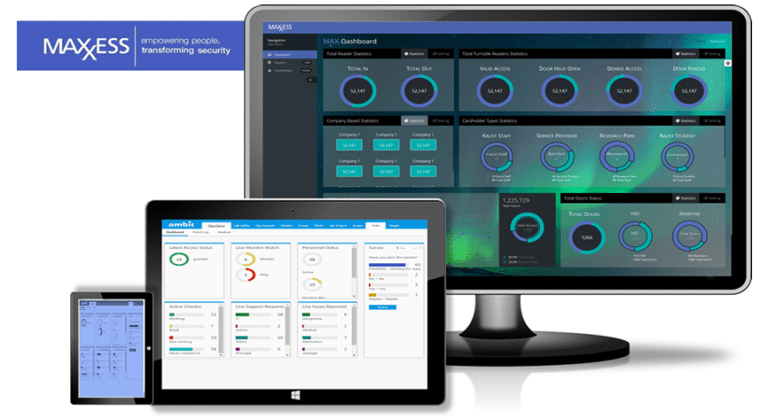 Maxxess MAXDashboard DI gets the crowds talking at Intersec 2017