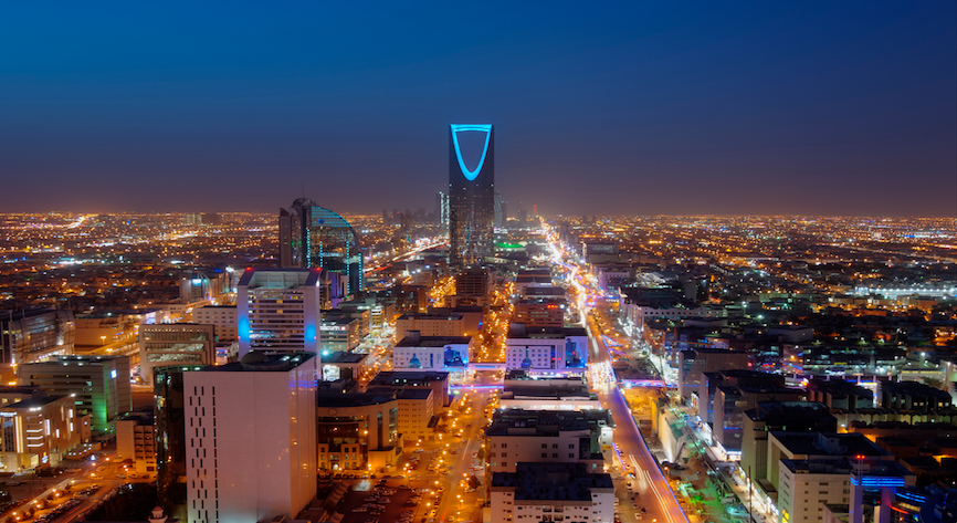 Riyadh at night