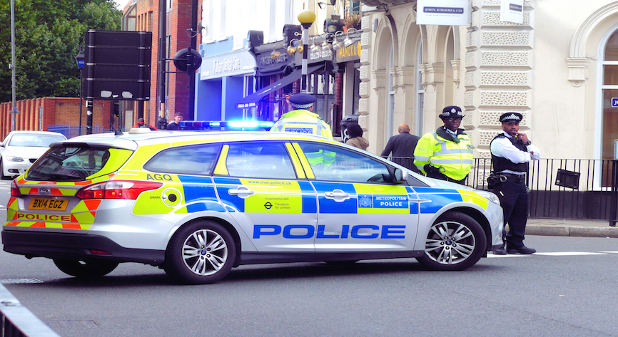 British Counter Terror Police