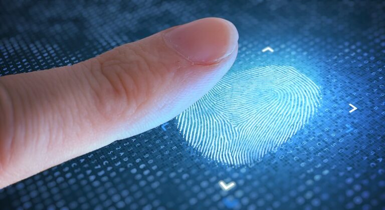 Biometric finger