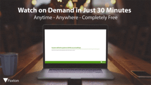 Paxton Webinar On Demand GIF