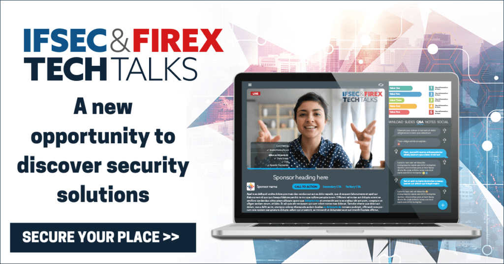IFSEC FIREX Tech Talks Social Graphic Post 3