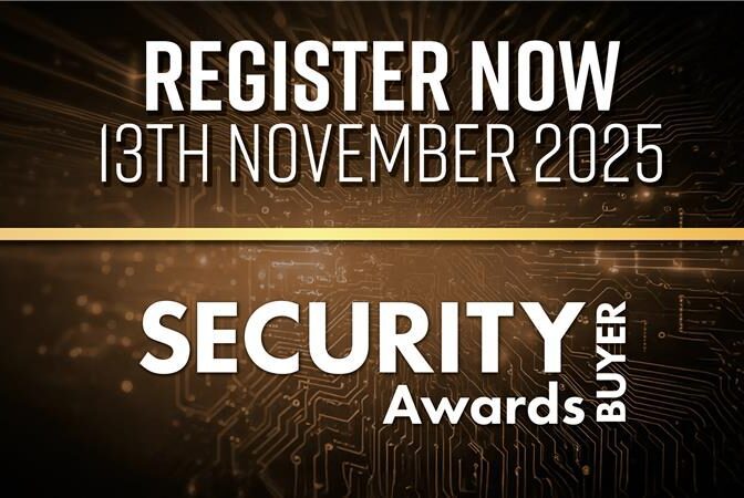 SB Awards register now advert - Security Buyer