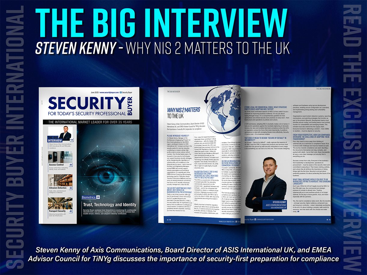 Big Interview Steven Kenny - securitybuyer.com