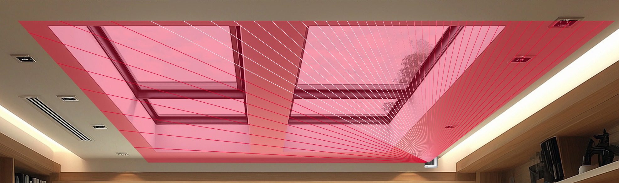 REDSCAN Lite protecting skylight