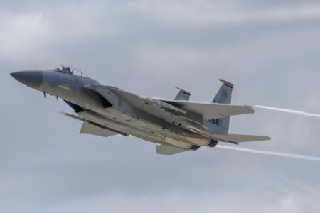 US F-15 pilot 'still missing'
